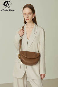 Bolso de Hombro para Mujer, de Cuero Vacuno Genuino, Bolso Bandolera, Bolso de Mensajero - Product Image 5