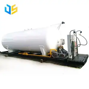 5cbm 2 Vulling Schalen LPG Tank Opslag Container Bottelen Plant Tankstations met Dispenser