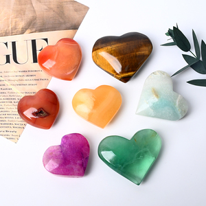 Nuovi Arrivi: Cuore in <span class=keywords><strong>Quarzo</strong></span> <span class=keywords><strong>Rosa</strong></span> Naturale, Sculture in Cristallo per Decorazione - Product Image 3