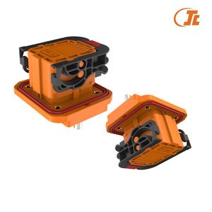 Kabinet Penyimpanan Baterai Energi Baru 300A <span class=keywords><strong>Terminal</strong></span> Arus Tinggi Sepenuhnya Tembaga Konektor <span class=keywords><strong>Terminal</strong></span> Baterai Bertegangan Daya ABS IP67 - Product Image 4
