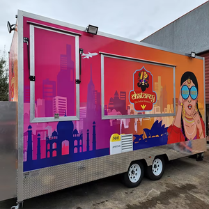 Remorque de restauration rapide entièrement équipée, chariot de vente de jus de <span class=keywords><strong>coco</strong></span>, chariot de vente de hot-dogs, chariot de vente de glace italienne, chariot de nourriture mobile, prix - Product Image 5