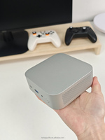 Mini PC puissant AMD Ryzen 5 6600H 16 Go DDR5 12 Go vidéo M.2 NVMe PCIe SSD Windows 11 Pro Dual pour bureau professionnel 4K Neuf