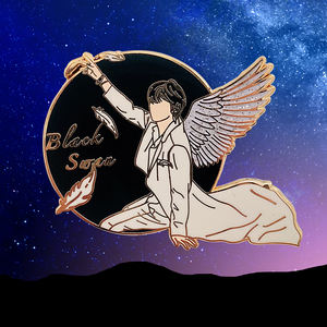 Broches de Solapa Personalizados del Fabricante, Insignias 3D Huecas, Metal Esmaltado Plateado de Alto Brillo, Ecológicos con Logotipo Personalizado - Product Image 4