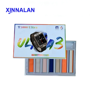 Oferta Especial: Set de Regalo con <span class=keywords><strong>7</strong></span> Correas para Reloj y Cargador Inalámbrico, Smartwatch T1000 Ultra3 <span class=keywords><strong>7</strong></span> en 1 - Product Image 1