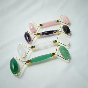 Gems High Quality Custom Logo facial jade roller Wholesale manufacturers