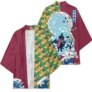 99 Estilos Kimetsu No Yaiba Cosplay, Impresión 3D, Haori, Kimono de Anime, Capa, Ropa de Dibujos Animados - Product Image 5