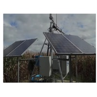 Système d'irrigation pivot central à énergie solaire avec moteur à courant continu de 10 à 100 ha