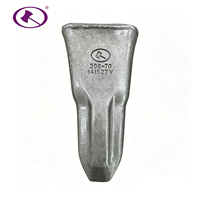 Gigi Bucket OEM Ringan 208-70-14152RC Cocok untuk Excavator PC400 Suku Cadang Pemindahan Tanah