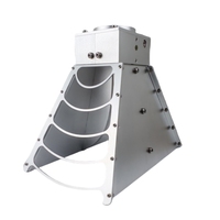 Amplificateur de puissance RF UHF 800~8000 MHz 100W PSat Ultra-large bande pour stations de communication sans fil, gain 56dB, modèle 200-240V AC