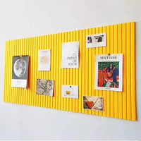 Fabricant en gros de panneaux muraux multifonctionnels en liège et feutre, carrés, 48x24 pouces, épaisseur personnalisée, pour décoration artistique et messages