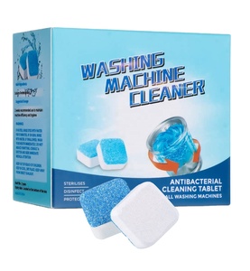 Lớn Sạch Hơn <span class=keywords><strong>Limescale</strong></span> Top/Phía Trước/Ông Máy Giặt 25 Máy Tính Bảng Tải Sủi Làm Sạch Máy Giặt Máy Tính Bảng - Product Image 6