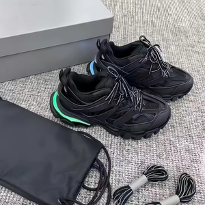 Chaussures de Créateur de Luxe Originales pour Homme Track 3.0 avec Lacets LED de Haute Qualité, Baskets Chunky Décontractées pour Femme, Chaussures de Sport Balenciaga - Product Image 4