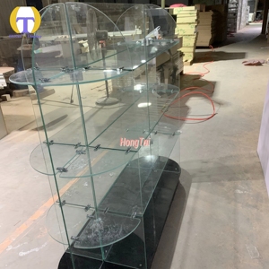 Ventes directes d'usine Supermarché Comptoir en verre trempé Panneau MDF <span class=keywords><strong>Affichage</strong></span> complet <span class=keywords><strong>Vitrine</strong></span> d'<span class=keywords><strong>affichage</strong></span> de magasin de détail - Product Image 3
