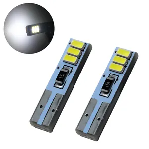 Car Led Dashboard Light T5 Socket 6SMD Auto Interior Bulb 12v led indicator Lamp Source Gauge Instrument Light For BMW E92