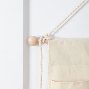 Calendario de Navidad personalizado decoración colgante patrón de impresión 24 bolsillos tela de lona CALENDARIO DE Adviento para niños - Product Image 5