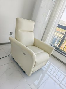 <span class=keywords><strong>Sillón</strong></span> <span class=keywords><strong>Reclinable</strong></span> Giratorio <span class=keywords><strong>Eléctrico</strong></span> Inteligente de Cuero PU PUZE PZ103 con Control Remoto, Asistencia <span class=keywords><strong>para</strong></span> Personas Mayores, 780x790x1030mm - Product Image 4