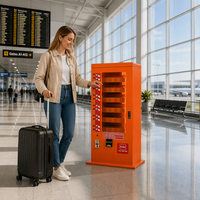 Distributeur automatique compact sur pied pour snacks, cigarettes et mouchoirs – Distributeur automatique en libre-service pour usage commercial