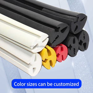 רצועות איטום תלת-כיווניות EPDM, קליפס זכוכית לחלון רכב תלת-כיווני, רצועת גומי לחיתוך שמשות רכב, עמיד למים - Product Image 4