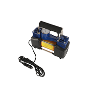 Gonfleur de pneus de voiture à Double cylindre, mini pompe de voiture portable, mini compresseur d'air numérique portable pour voiture 12/24v