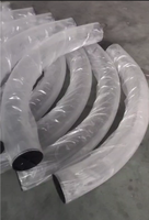 Système de tubes pneumatiques pour hôpitaux, tuyau à paroi intérieure lisse de haute précision, PVC gris, tube de livraison logistique