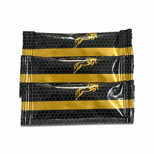 Boîte cadeau en papier kraft avec couvercle, logo personnalisé, emballage pour bijoux et cosmétiques, Black Horse Honey - Product Image 3