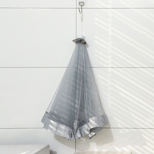 Cubierta plegable de malla para alimentos, rectangular grande, a prueba de moscas y polvo, para uso doméstico, lavable - Product Image 4