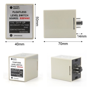 Industrieller AFR-1 Wasserstands-Schwimmersc halter AC220V 110V mit ursprünglichem versiegeltem Füllstand relais für Flüssigkeits überwachungs werkzeug - Product Image 6