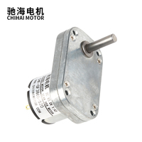 Motor DC Geared Chihai Motor CHF-GF3865-520 38mm 12v 150rpm Torsi Tinggi dengan Sikat Karbon untuk BBQ Grill dan Grill Kecil