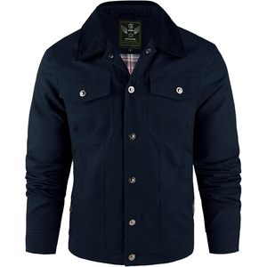 Mens Flannel Lined Shirt <b>Jacket</b> Corduroy Turn Down Collar Snap Button Cargo <b>Trucker</b> Multi Pockets Autumn Casual - Product Image 3