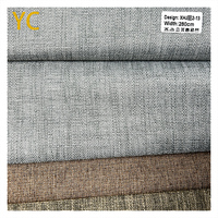 Tissu en microfibre 100% polyester de haute qualité, occultant à 100%, ignifuge, enduit de silicone, uni, pour fenêtre de chambre à coucher