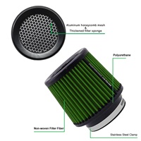 Tubería de Admisión de Alto Flujo de Titanio Azul Quemado + Kit de Admisión de Aire Frío - Nuevo para B58 GEN2 G42M240i/G20M340i/G22M440i