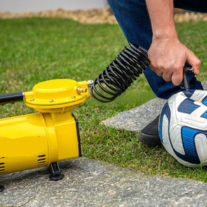 Mini compresor de aire portátil de doble voltaje 127V 220V con pintura, limpieza de pintura, <span class=keywords><strong>pistola</strong></span> de polvo, manómetro, Kit de inflado - Product Image 3