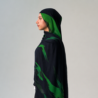JINGTAI 2026 Écharpe longue musulmane de qualité supérieure en modal double face imprimé numériquement, douce pour la peau et respirante, Hijab