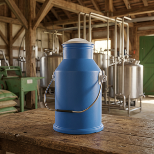 Seau à lait en plastique écologique et recyclable, robuste, longue durée de vie, conteneur de stockage laitier hermétique, bidon de transport de liquides - Product Image 1