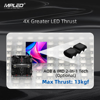 Светодиодный экран MPLED для аренды, легкий и прочный, P1.5-P3.9 SMD 3-в-1, высокая яркость, >3840 Гц, гарантия 2 года, для использования внутри и снаружи помещений