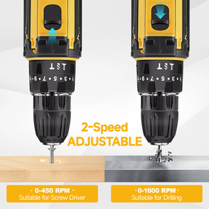 電気インパクトドリル多機能電動電動ドリル25NM, - Product Image 4