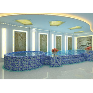 <span class=keywords><strong>Mosaico</strong></span> in Ceramica Blu <span class=keywords><strong>a</strong></span> Prezzo di Fabbrica, Design Moderno Quadrato per Piscine - Product Image 5