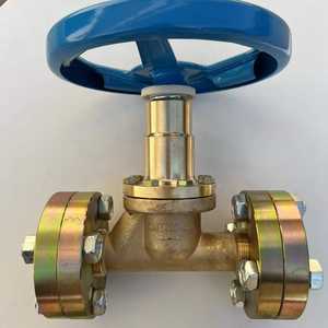 Válvula de Compuerta de Brida Recta Eléctrica y Manual QJT200-25, Control de Alta Temperatura para Medios de Agua, Aceite y Gas - Product Image 1