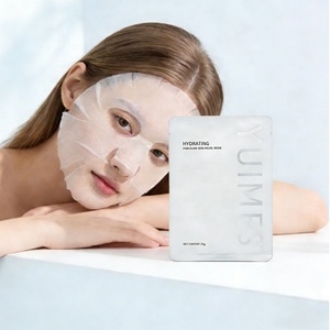 Fabricant de masques faciaux personnalisés en marque privée, vitamine C, centella asiatica, masque en feuille hydratant anti-âge, blanchissant, pour tous les types de peau - Product Image 1