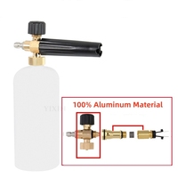 Nettoyeur de voiture sans fil 1000W 12V haute pression à mousse plastique 4000psi, pistolet de lavage de voiture avec connecteur rapide 1/4'' pour nettoyage haute pression