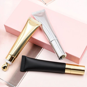 Tubo exprimidor dorado y plateado con logotipo privado al por mayor, relleno labial rico, voluminizador labial extremo, logotipo personalizado, plumper labial - Product Image 2