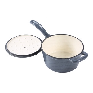 Biểu Tượng Tùy Chỉnh Men Đúc Đồ Nấu Nướng Sắt Thiết Lập Đầy Màu Sắc Tráng Men Nồi Súp Chảo Thịt Hầm Hà Lan Lò Nồi Và Chảo Bộ - Product Image 6