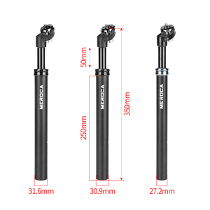 <span class=keywords><strong>Tige</strong></span> <span class=keywords><strong>de</strong></span> <span class=keywords><strong>selle</strong></span> à suspension 27,2/30,9/31,6 mm, longueur 350 mm, débattement 50 mm, <span class=keywords><strong>tige</strong></span> <span class=keywords><strong>de</strong></span> <span class=keywords><strong>selle</strong></span> à ressort pré-chargeable réglable pour <span class=keywords><strong>VTT</strong></span> - Product Image 5
