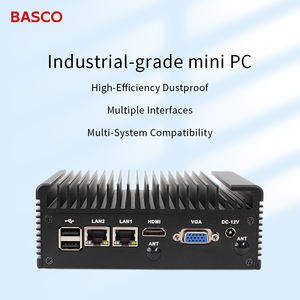 แอนดรอย/ ลินุกซ์/Win10 11 Intel Core <span class=keywords><strong>I3</strong></span> I5 I7-6/7/8th แบบไม่มีพัดลมอุตสาหกรรมมินิพีซีส่งด้วย RS232 4GPIO RS485 6USB แรม32GB - Product Image 4