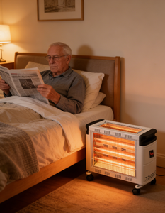 Chauffage infrarouge QHW-2000 2000W en gros |   Présentoir métallique autoportant à haute capacité de charge et conception sécurisée pour les animaux, destiné aux détaillants internationaux - Product Image 5