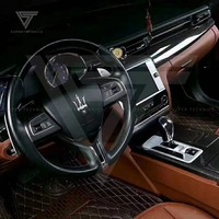 Intérieurs en fibre de carbone (10 pièces) pour Maserati Quattroporte 2013-2016