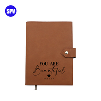 Carnet en similicuir gravable au laser, personnalisation du logo, carnets pour gravure au laser