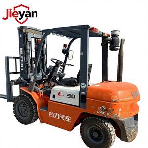 Forklift Diesel Heli <span class=keywords><strong>3</strong></span>,5 Ton, Mast <span class=keywords><strong>3</strong></span> Tingkat, Pengangkat Hidrolik 4,5 Meter, Forklift Diesel Truk Kecil Baru 2024 - Product Image 1