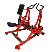 Rameur Iso-Lateral à Charge Plaque Métallique Robuste pour Entraînement du Dos en Salle de Sport Professionnelle