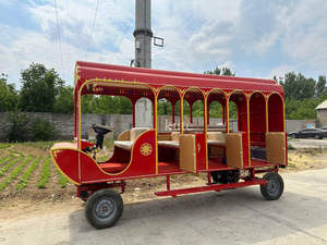 Bus touristique majestueux pour les excursions urbaines et en ville, trolley électrique touristique 12 places - Product Image 6
